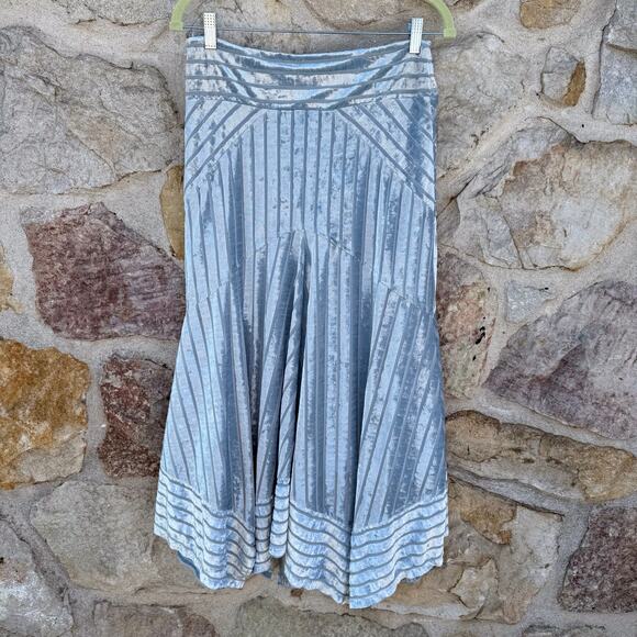 lORANE icy blue fairycore midi skirt size medium - Picture 5 of 6